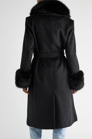 Manteau en laine - Noir
