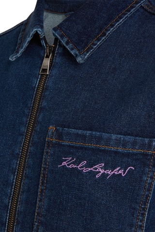 Veste en jean - Bleu