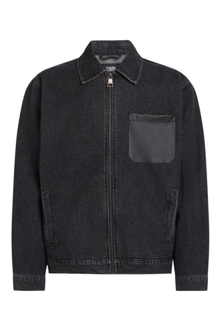 Veste en jean - Noir