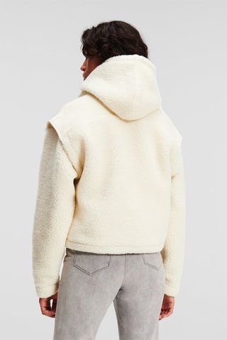Veste en laine- Blanc