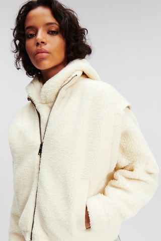Veste en laine- Blanc