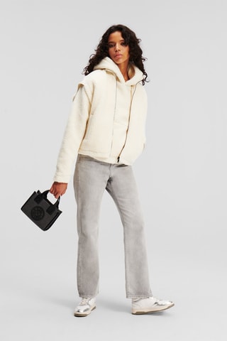 Veste en laine- Blanc