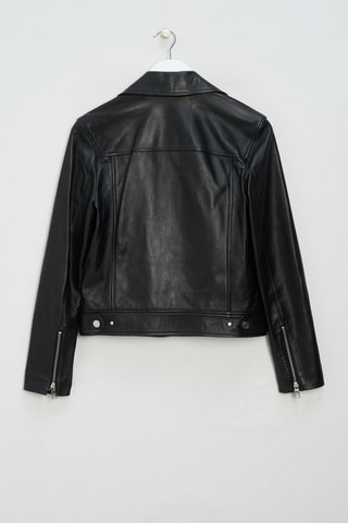 Perfecto en cuir - Noir