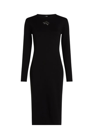 Robe fourreau - Noir