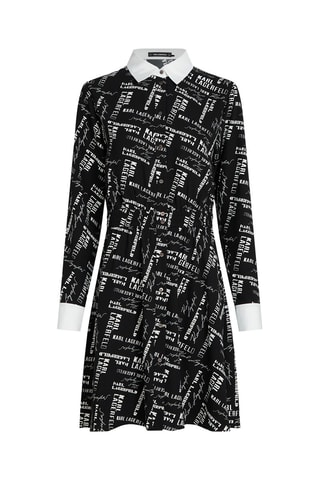 Robe chemise - Noir