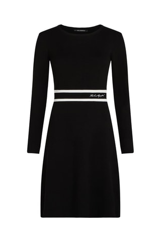 Robe droite - Noir