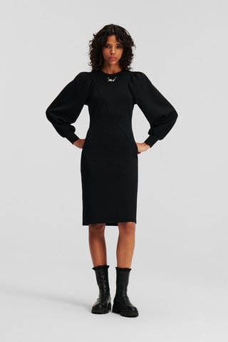 Robe droite - Noir