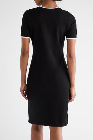 Robe fourreau - Noir et blanc