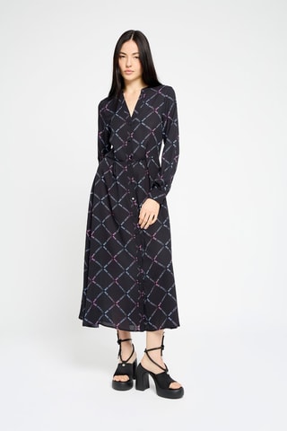 Robe chemise - Noir