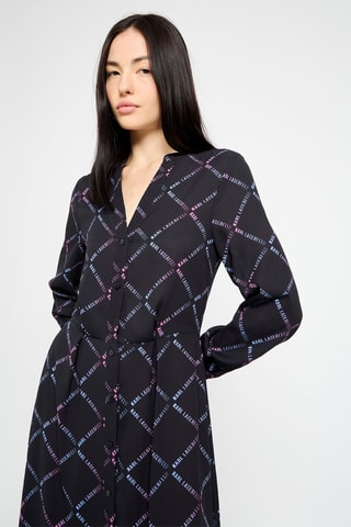 Robe chemise - Noir