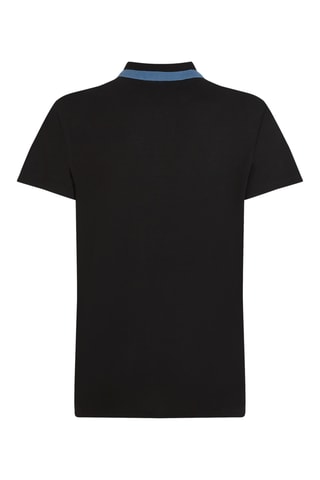 Polo en coton biologique - Noir