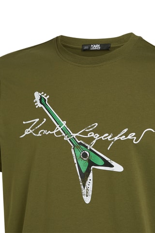 T-shirt en coton biologique - Kaki