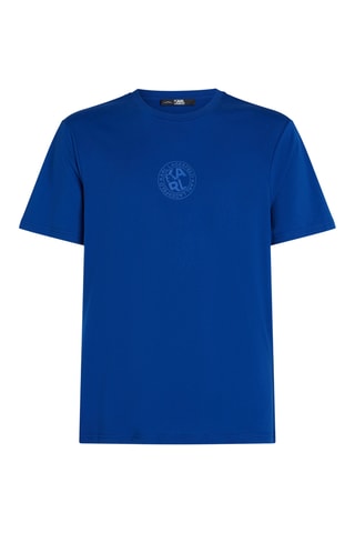 T-shirt en coton biologique - Bleu roi
