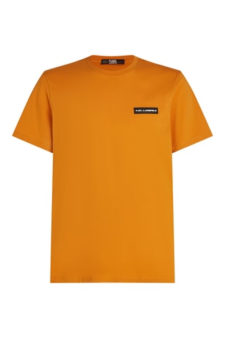 T-shirt en coton biologique - Moutarde