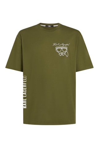 T-shirt en coton biologique - Kaki