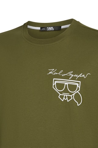 T-shirt en coton biologique - Kaki