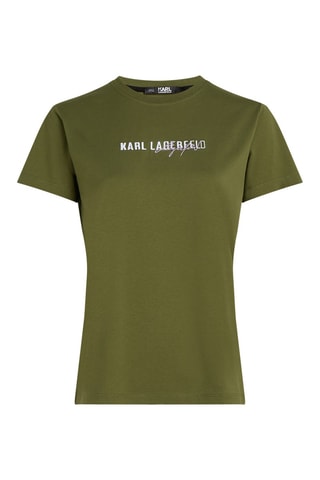 T-shirt en coton biologique - Kaki