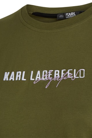 T-shirt en coton biologique - Kaki