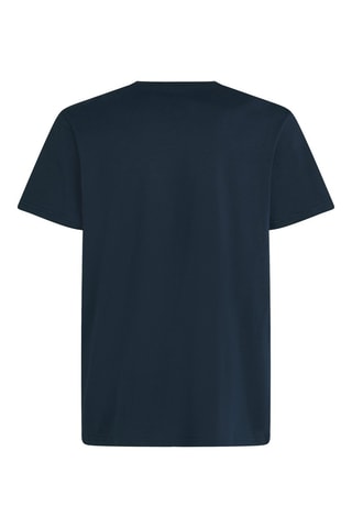 T-shirt en coton biologique - Bleu marine