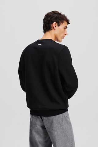 Sweat en coton biologique - Noir