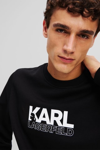 Sweat en coton biologique - Noir