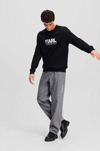 Sweat en coton biologique - Noir