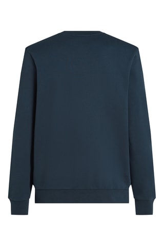 Sweat en coton biologique - Bleu pétrole