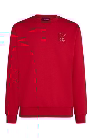 Sweat en coton biologique - Rouge