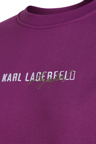 Sweat en coton biologique - Violet