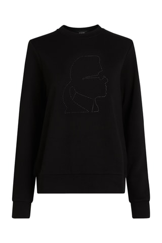 Sweat en coton biologique - Noir