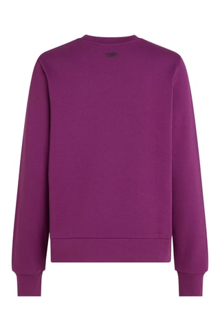 Sweat en coton biologique - Rose foncé