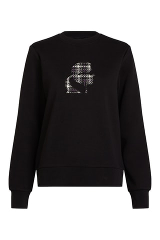 Sweat en coton biologique - Noir
