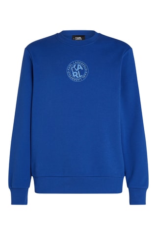 Sweat en coton biologique - Bleu