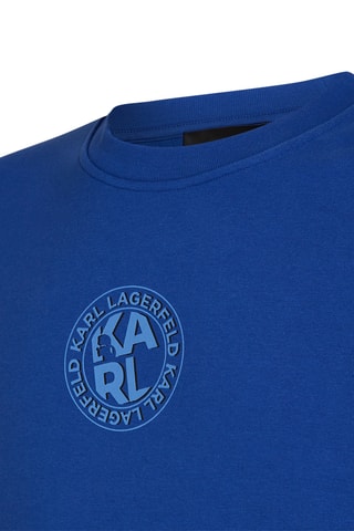 Sweat en coton biologique - Bleu