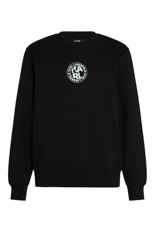 Sweat en coton biologique - Noir