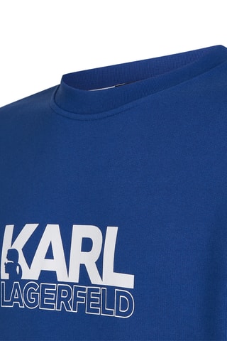 Sweat en coton biologique - Bleu cobalt