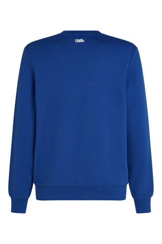 Sweat en coton biologique - Bleu cobalt