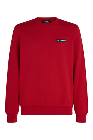 Sweat en coton biologique - Rouge