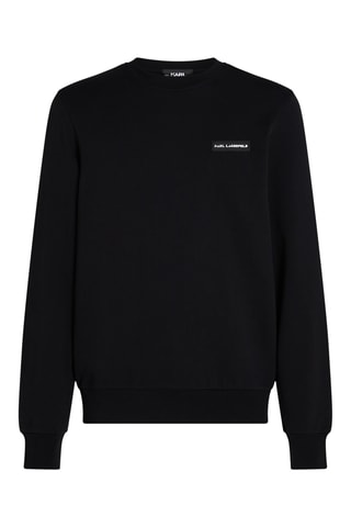 Sweat en coton biologique- Noir