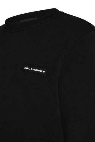 Sweat en coton biologique- Noir