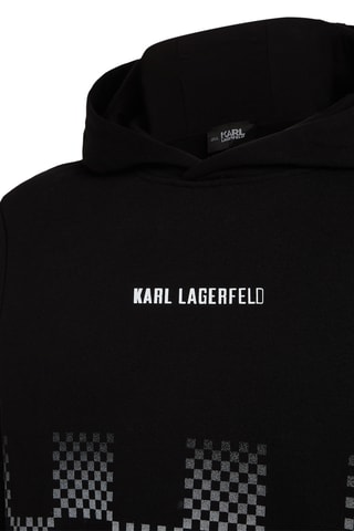 Sweat à capuche en coton biologique - Noir