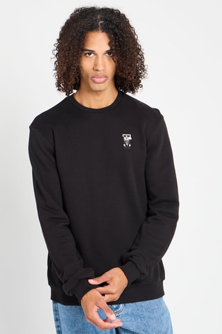 Sweat en coton biologique - Noir