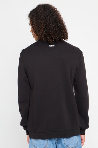 Sweat en coton biologique - Noir