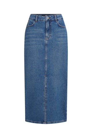 Jupe longue en jean - Bleu clair