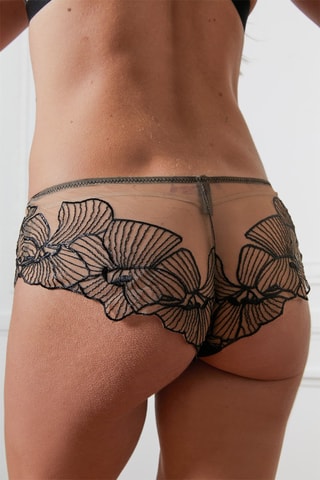 Hipster Moly Nude en Zwart