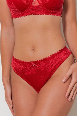 Voorgevormde Beha en Tanga Asi - Rood