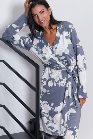 3-delige Pyjamaset Adele - Donkergrijs