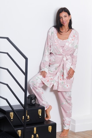 3-delige Pyjamaset Adele - Poederroze