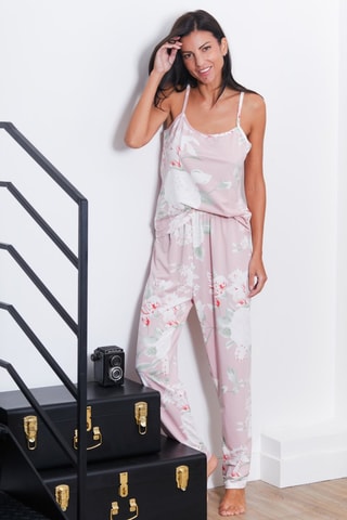 3-delige Pyjamaset Adele - Poederroze