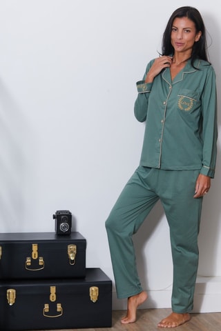 Pyjama Jeanne - Groen